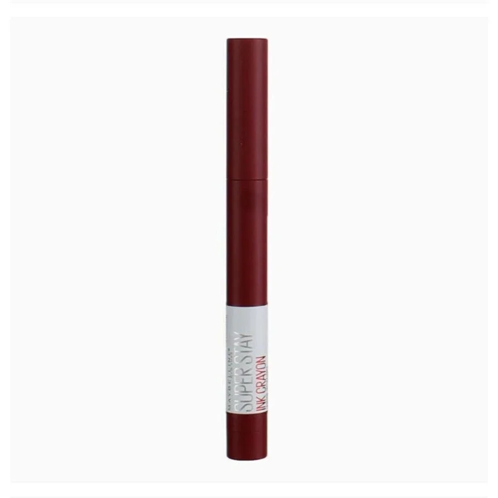 MAYBELLINE Super Stay Ink Crayon Lipstick Matte Longwear Lipstick 55 Make It Hap